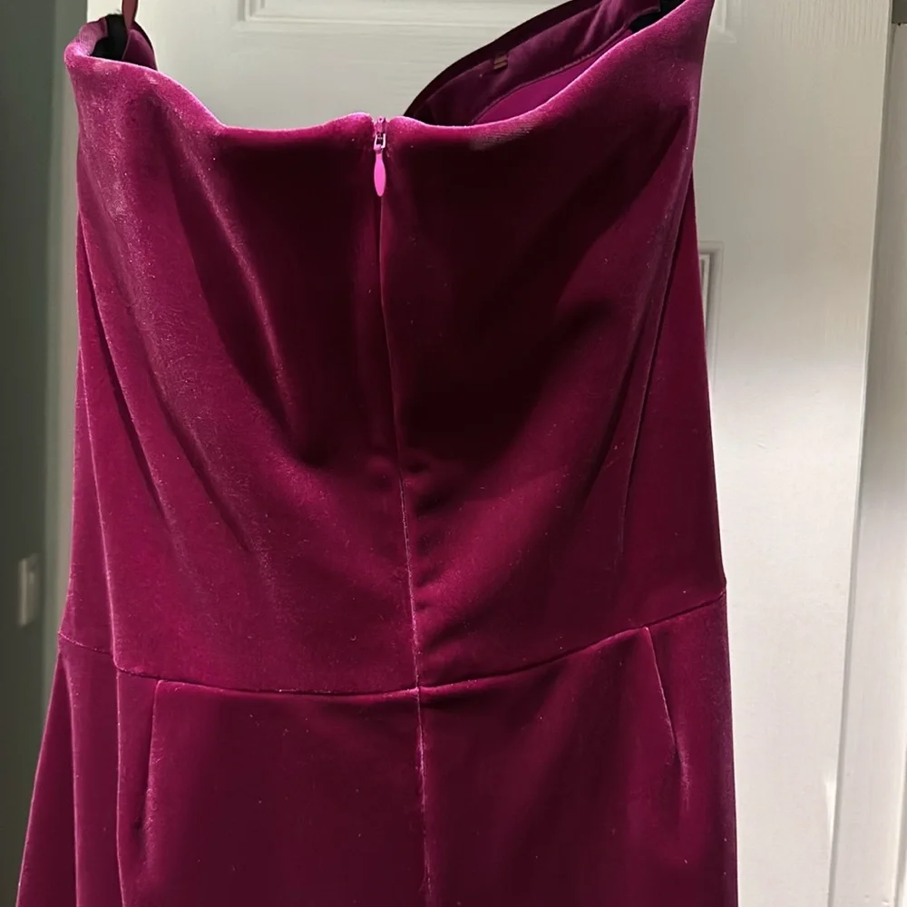 Chaira Boni La Petite Robe velvet midi dress size 12 - Picture 7 of 8
